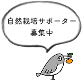 自然栽培サポーター募集中